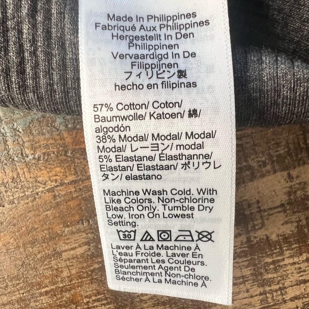 JCrew Rib Ruffle Mockneck M NWT - Picture 6 of 10
